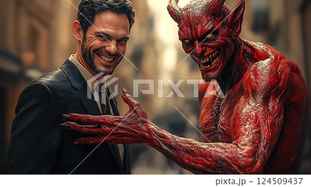 悪魔と契約する1人のビジネスマン 悪魔と契約する1人のビジネスマン 124509437