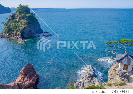 大分県姫島 観音崎の斗尺岩 大分県姫島 観音崎の斗尺岩 124509481