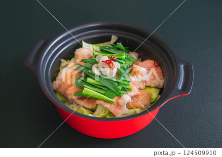 家庭料理　モツ鍋 124509910