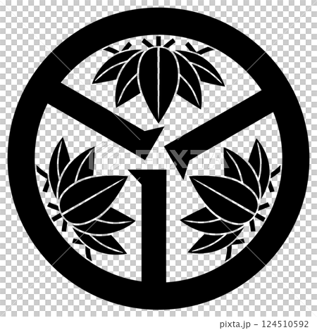 這是一個家族徽章。這叫三腳架。 124510592