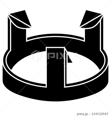 家紋です。変わり据え五徳と言います。 124510597