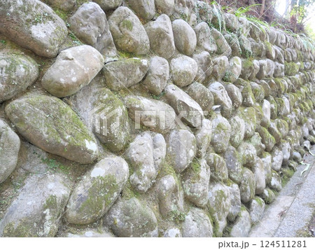 玉石の石垣 玉石の石垣 124511281