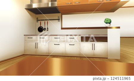 カウンターキッチン 124511965