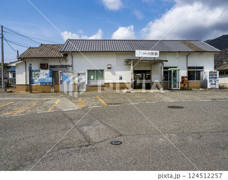 JR呉線の安芸川尻駅 JR呉線の安芸川尻駅 124512257