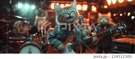 猫のバンド 124512300