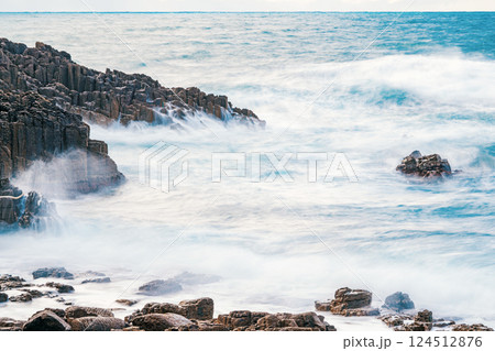 越前海岸の冬景色 124512876