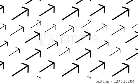 シンプルな上昇している矢印の背景イラスト シンプルな上昇している矢印の背景イラスト 124513204