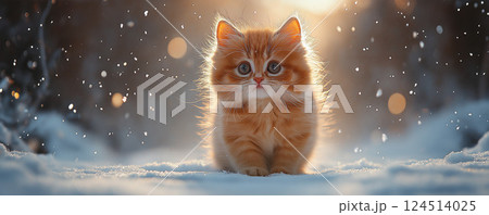 可愛い猫 124514025