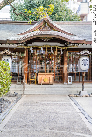 サムハラ神社（災難除けの神社）造化三神の祭神　拝殿 124514133