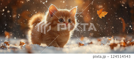 可愛い猫 124514543