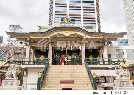 難波神社(摂津国総社)難波大宮 平野神社 上難波神社 難波上宮 拝殿 難波神社(摂津国総社)難波大宮 平野神社 上難波神社 難波上宮 拝殿 124515073