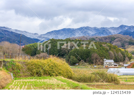 飛鳥駅から飛鳥宮跡へ 欽明天皇陵付近から雪の談山(多武峰) 2025年3月19日 124515439