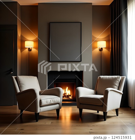 落ち着いた雰囲気の対談室 124515931