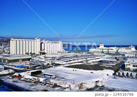 小樽築港 勝納埠頭の風景 小樽築港 勝納埠頭の風景 124516798