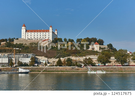 Castle building in Bratislava, Slovakia 124517675