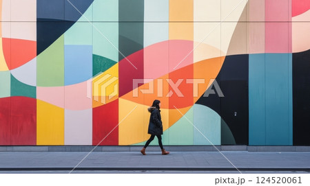 Mural Street Mockup An Advertising Mockup 124520061