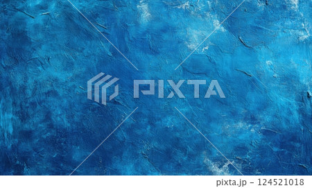 Cerulean Blue Texture Abstract Background 124521018