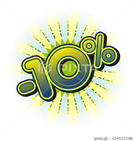 Promotions on a flash sale in a shopping center 124521596