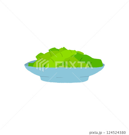 茹でた枝豆 124524380