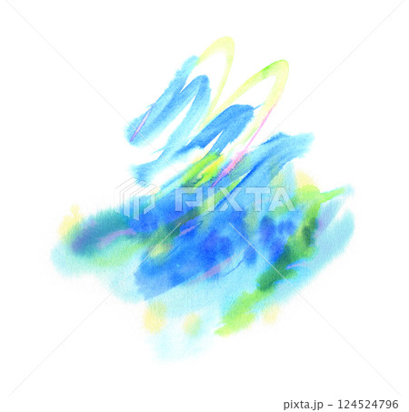 a watercolor background 124524796