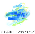 a watercolor background 124524798