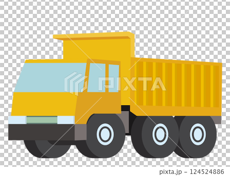 建設車両 ダンプトラック 建設車両 ダンプトラック 124524886