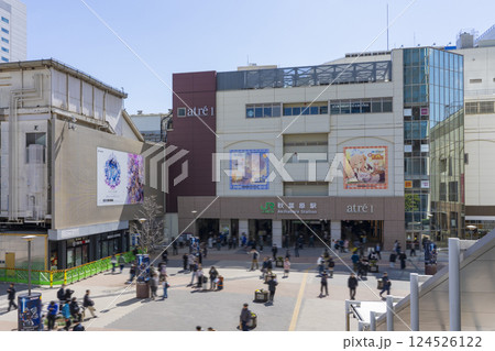 秋葉原駅前の風景 東京都 秋葉原駅前の風景 東京都 124526122
