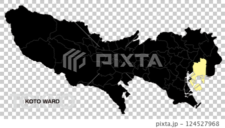 東京江東區位置圖(含區界)_02 東京江東區位置圖(含區界)_02 124527968