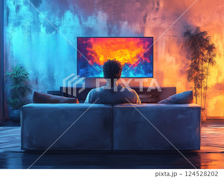 テレビ鑑賞 #04 テレビ鑑賞 #04 124528202