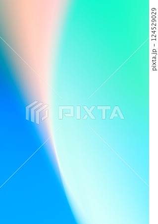 カラフルなファンタジーカラーの抽象的背景　縦位置 124529029