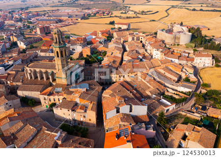 Calaf town in summer day, Catalonia, Spain Calaf town in summer day, Catalonia, Spain 124530013