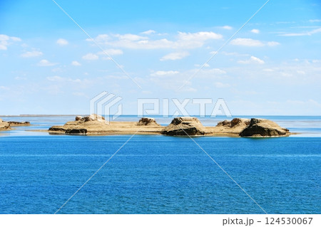 Photo of Yadan Landform in Qinghai Province, China Photo of Yadan Landform in Qinghai Province, China 124530067
