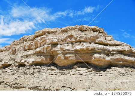 Photo of Yadan Landform in Qinghai Province, China 124530079
