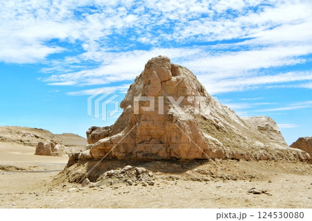 Photo of Yadan Landform in Qinghai Province, China 124530080