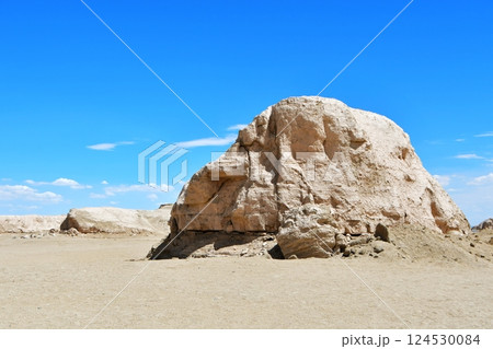 Photo of Yadan Landform in Qinghai Province, China 124530084