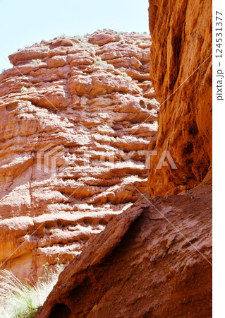 Photo of Danxia Landform in Gansu Province, China 124531377