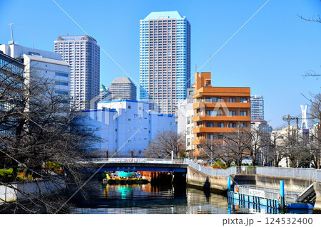黒船橋／大横川より隅田川方面を望む(東京都江東区)【2025.3】 124532400
