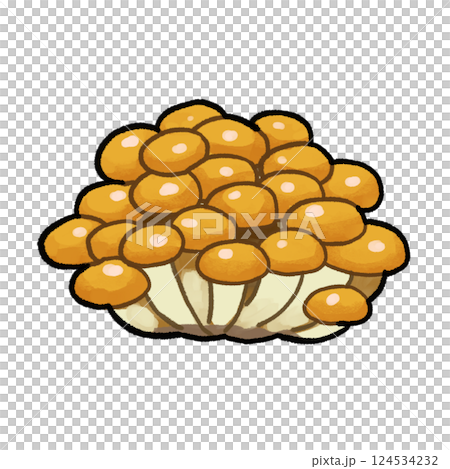 なめこのイラスト 124534232