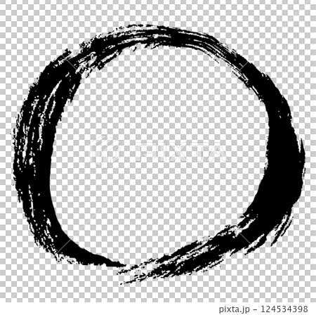 円 丸 筆書き イラスト 円 丸 筆書き イラスト 124534398
