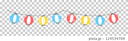 Lantern illustration, lantern, red lantern, festival, summer festival, decoration, decoration, festival, stall, night stall, Japanese, Japanese style, light Lantern illustration, lantern, red lantern, festival, summer festival, decoration, decoration, festival, stall, night stall, Japanese, Japanese style, light 124534709