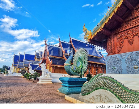 Wat Densalee, a most stunning temple in Chaingmai, Thailand 124534725