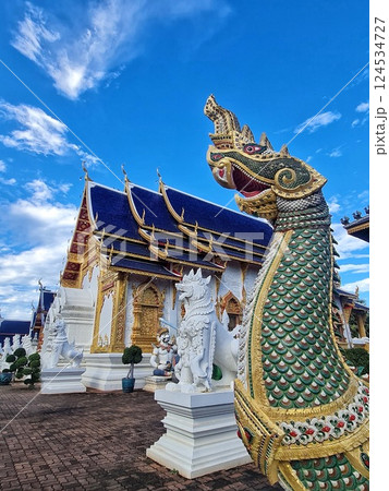 Wat Densalee, a most stunning temple in Chaingmai, Thailand 124534727