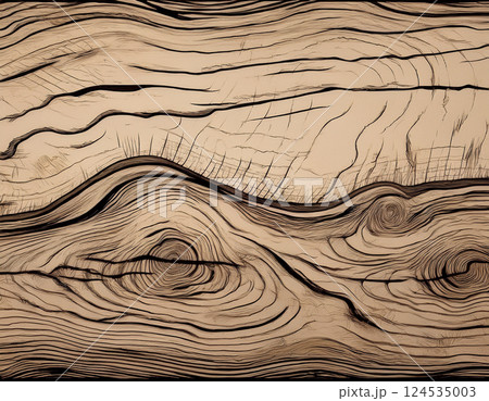 古木風の木目パターン 05 124535003