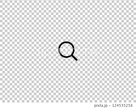 放大鏡符號 放大鏡符號 124535258