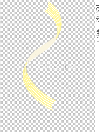 絲帶膠帶材料插圖淡黃色曲線裝飾白色背景PNG向量簡單 絲帶膠帶材料插圖淡黃色曲線裝飾白色背景PNG向量簡單 124535751