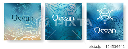 Ocean flyer design 124536641