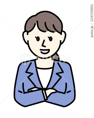 スーツの女性 スーツの女性 124538891