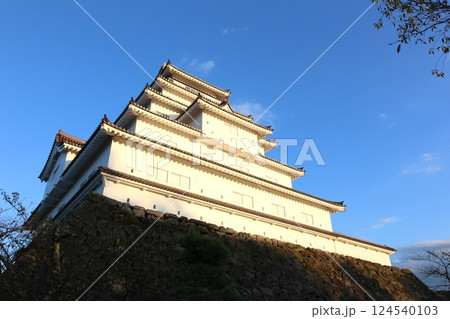 鶴ヶ城　会津若松　会津若松城　若松城本丸御　会津若松観光　天守閣　お城　福島県観光　若松城城址公園　 124540103