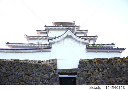 鶴ヶ城　会津若松　会津若松城　若松城本丸御　会津若松観光　天守閣　お城　福島県観光　若松城城址公園　 124540128