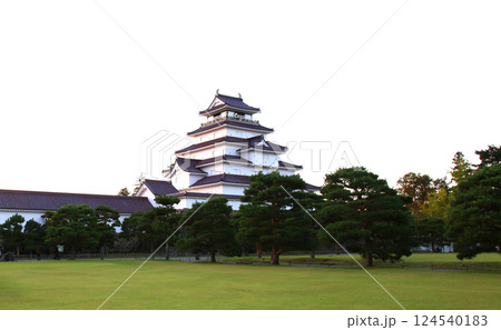 鶴ヶ城　会津若松　会津若松城　若松城本丸御　会津若松観光　天守閣　お城　福島県観光　若松城城址公園　 124540183